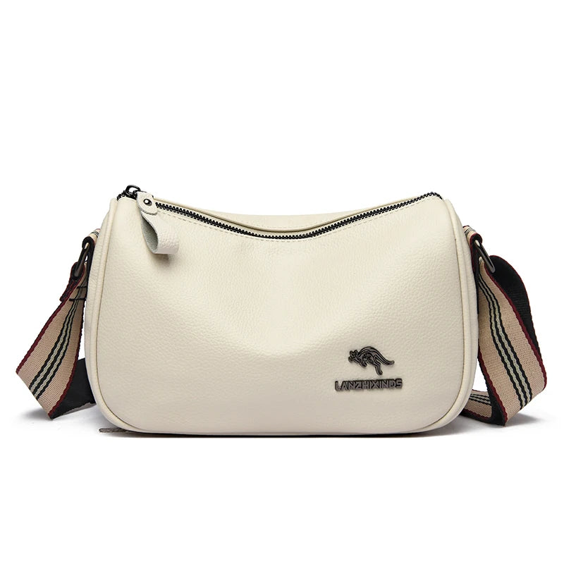 Soft Leather Crossbody Bag Women Handbags Purses Messenger Bags