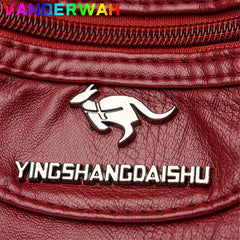Soft Leather Crossbody Bags for Women Handbags High Bolsa Feminina