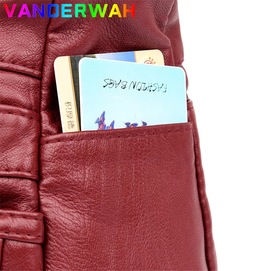 Soft Leather Crossbody Bags for Women Handbags High Bolsa Feminina