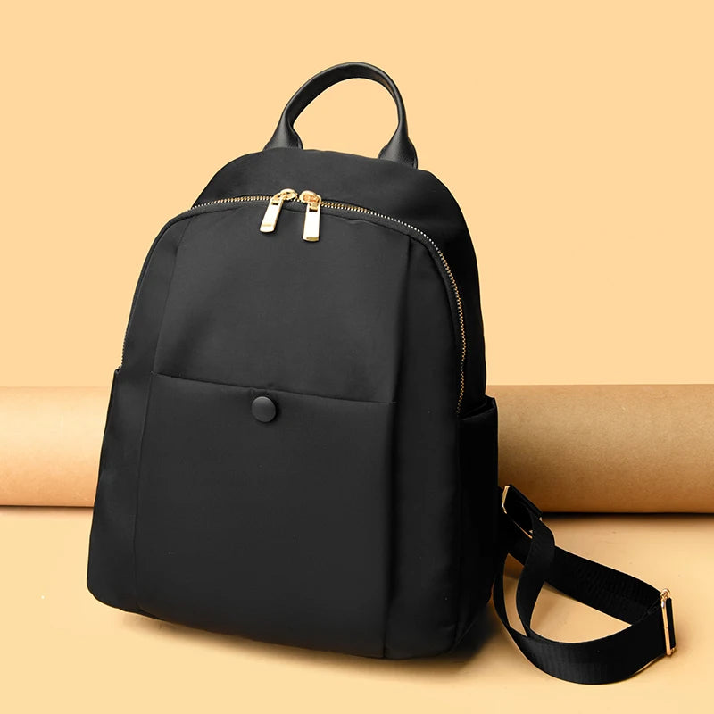 Soft Leather Women Backpacks Waterproof School Bags Casual Travel Ladies Bagpack