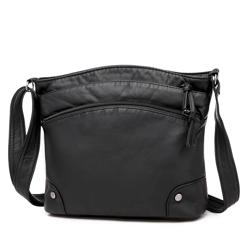 Soft Leather Women's Bag Single Shoulder Bag Small Bag