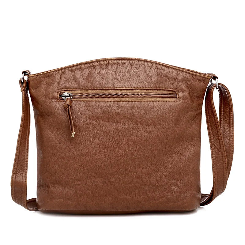 Soft Leather Women's Bag Single Shoulder Bag Small Bag
