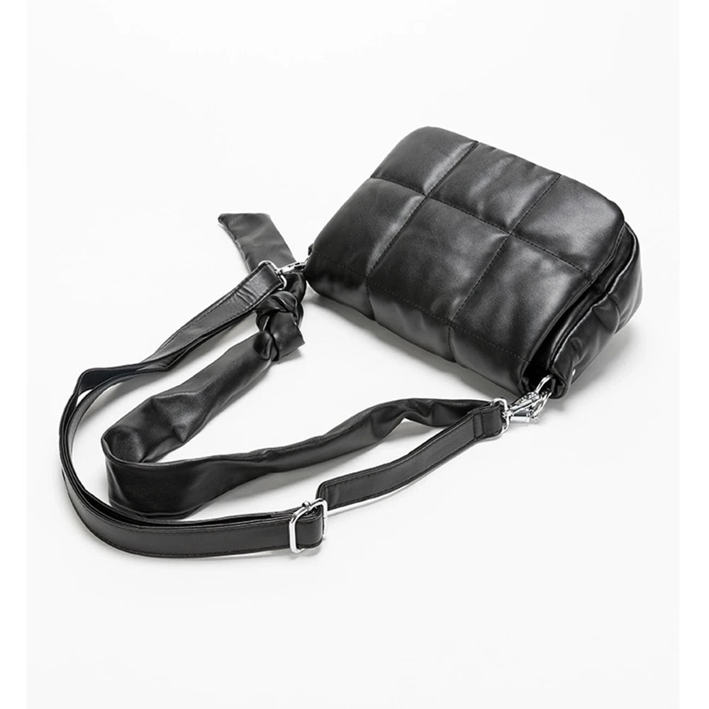 Soft Padded Shoulder Bag Down Quilted Crossbody Bags for Women