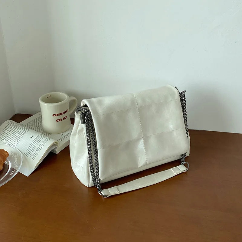 Women's Shoulder Bag Chain Strap Tote Casual Female Underarm Purses