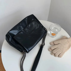 Women's Shoulder Bag Chain Strap Tote Casual Female Underarm Purses