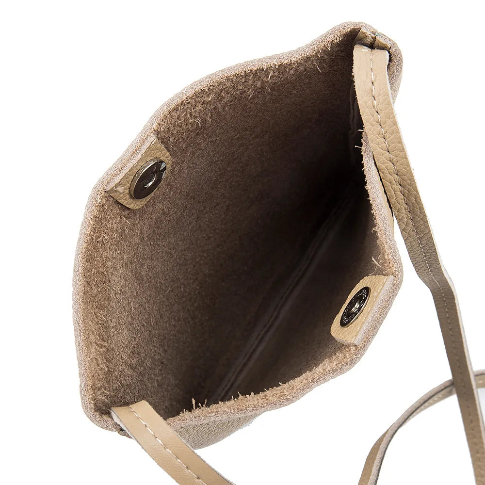 Soft Leather Pouch Lightweight Crossbody Shoulder Bag B21