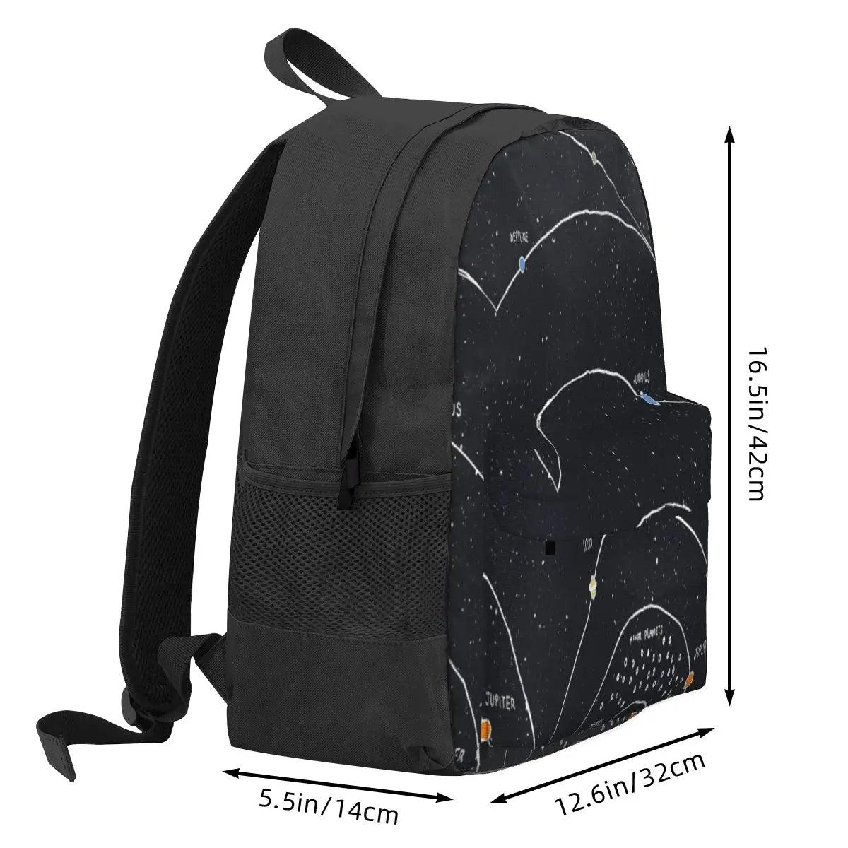 Solar System 5 Backpacks Men's Waterproof Backpack