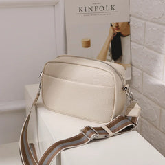 Women's Classic Crossbody Bag Wide Strap Shoulder Bags