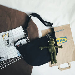 Large Capacity Chest Bag for Women Crossbody Travel Half Moon Belt Bag