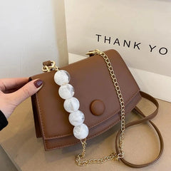 Spherical Chain Belt Crossbody Bag High Handbags