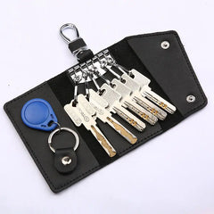 Keychain Holders PU Leather Car-key Organizer Key Wallets Case