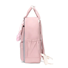 Nylon Backpack for Women and Men Travel School Bag