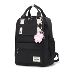 Nylon Backpack for Women and Men Travel School Bag