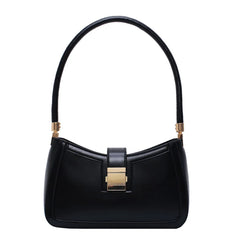 PU Leather Shoulder Bags For Women Lock Handbags Small Travel Hand Bag