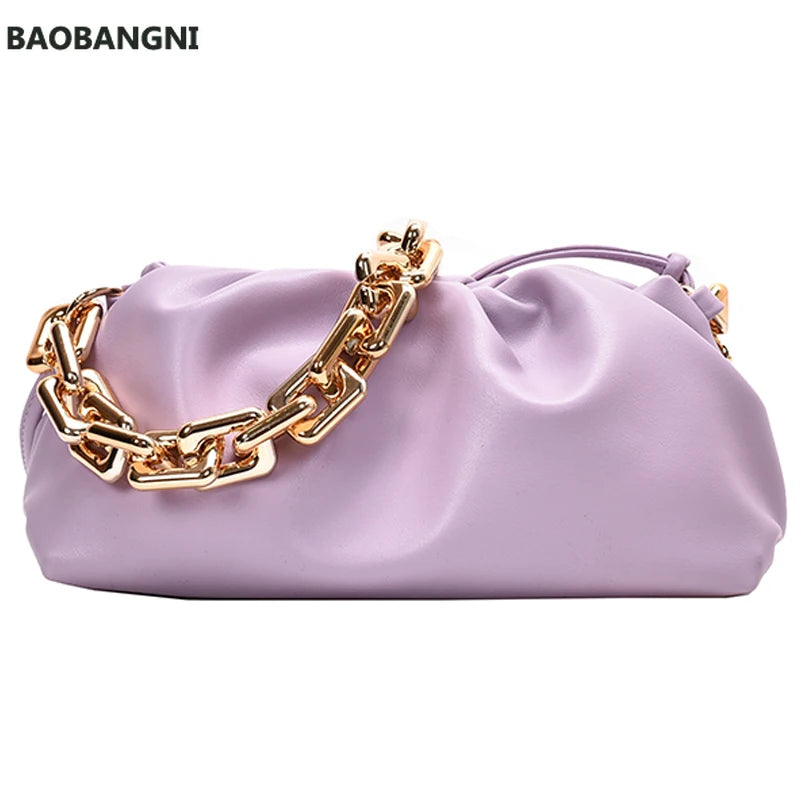 Soft Leather Women's Handbag Travel Shoulder Bags