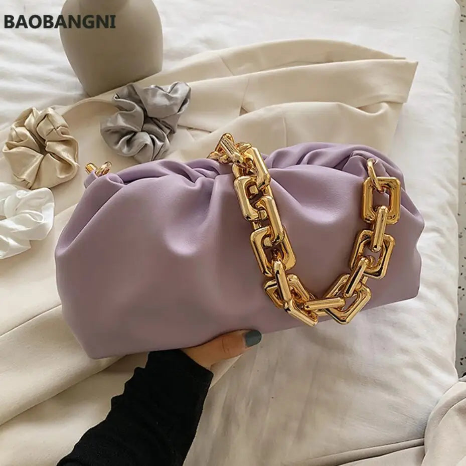 Soft Leather Women's Handbag Travel Shoulder Bags