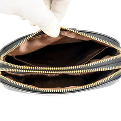 Solid Leather Crossbody Bag for Women Soft Small Square Messenger