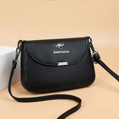 Vintage Soft PU Leather Flap Shoulder Crossbody Bag Purses Handbags
