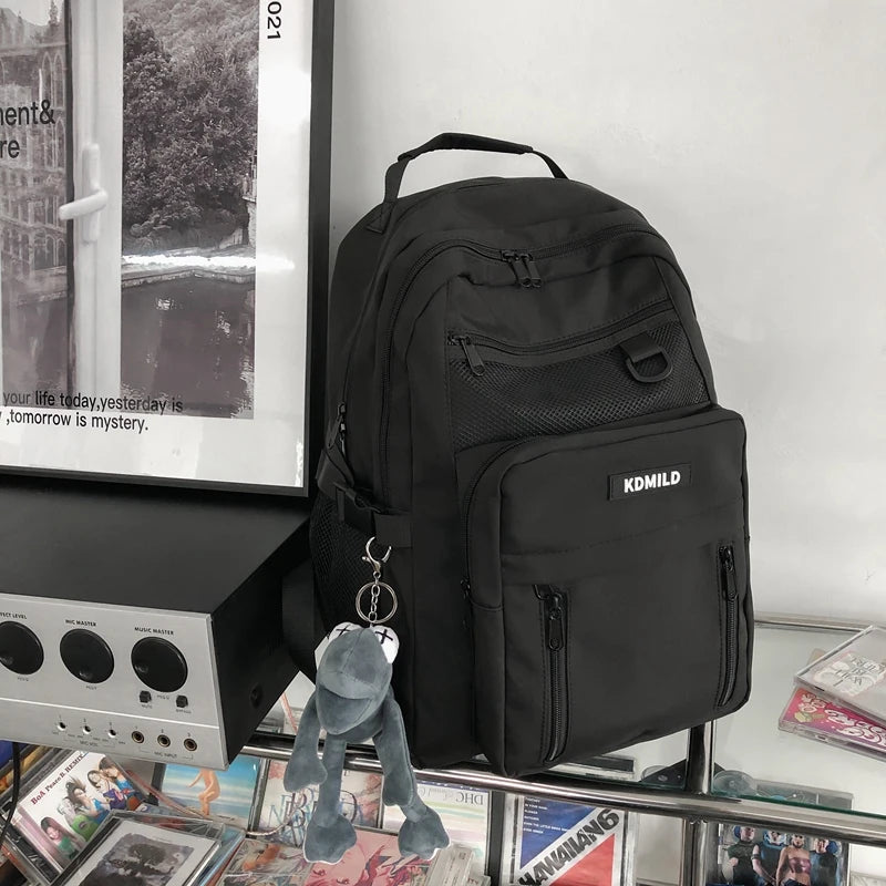 Waterproof Nylon Women Backpack - High Travel Bag