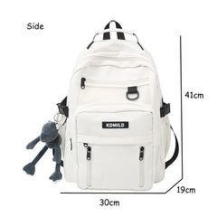 Waterproof Nylon Women Backpack - High Travel Bag