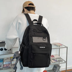 Waterproof Nylon Women Backpack - High Travel Bag