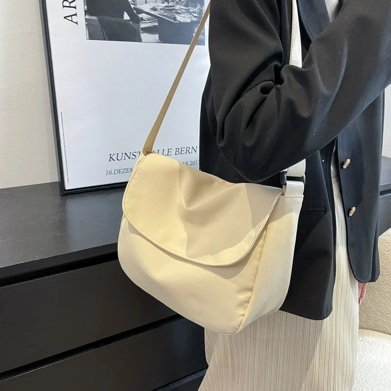 Waterproof Nylon Crossbody Shoulder Bag for Women