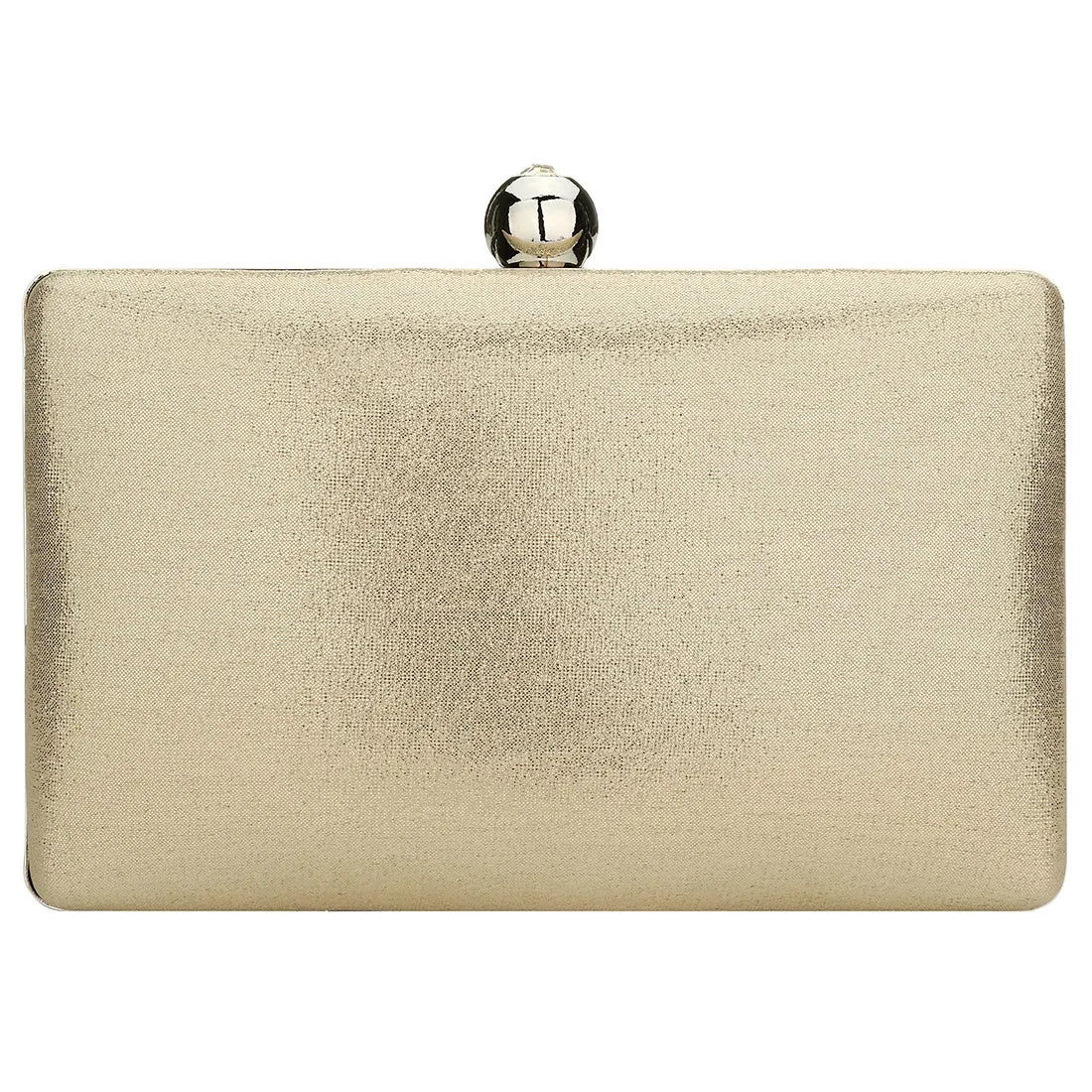 Red Leather Evening Bag Chain Party Shoulder Bags