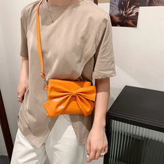 Solid Leather Handbags All-match Bags for Women Detachable Bag