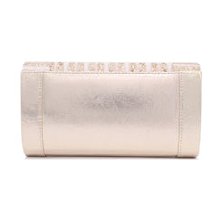 Leather Clutch Bag with Sequin Decoration for Wedding Bride