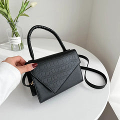 Women's Crossbody Shoulder Bag Small Flap Handbag PU Leather