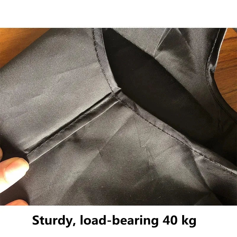 Solid Shopping Bag Women Large Tote Reusable Portable Shoulder Handbags