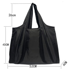 Solid Shopping Bag Women Large Tote Reusable Portable Shoulder Handbags