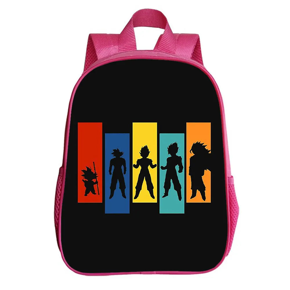 Son Goku Backpack Men's School Bag Anime Travel Backpack Kakarotto Bookbag