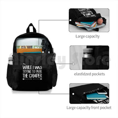 Outdoor Hiking Backpack Waterproof Camping Travel Sorry For What I Said