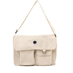 Space Canvas Girl Shoulder Messenger Bags School Totes Casual Satchels