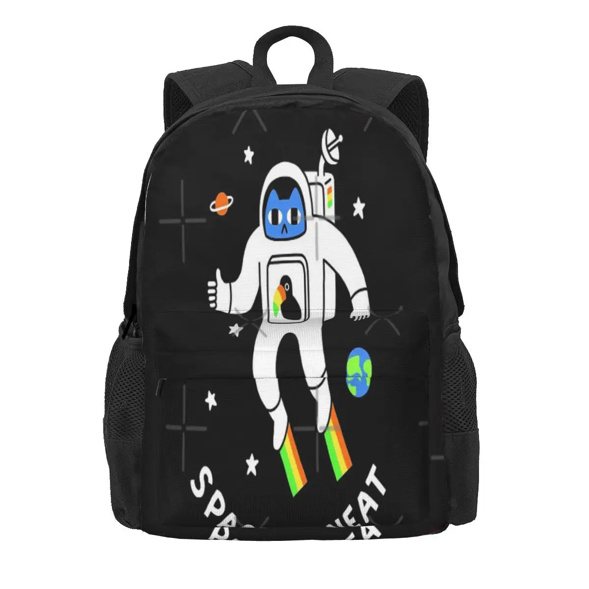Space Is Neat Backpacks Men's Women's Unisex Bags