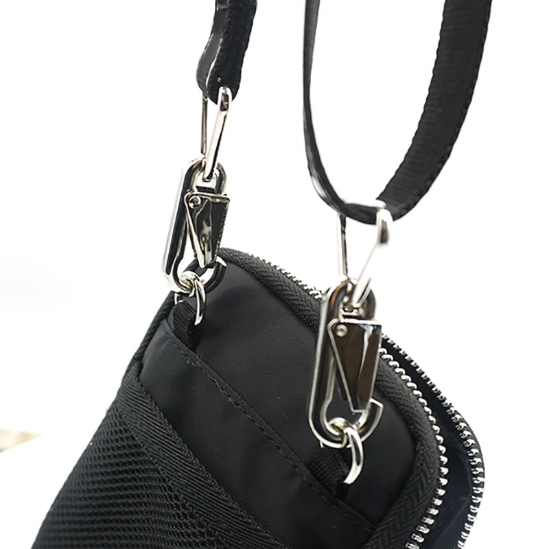 Spanish Women's Mobile Phone Bag Nylon Waterproof Small Crossbody Bags Purse