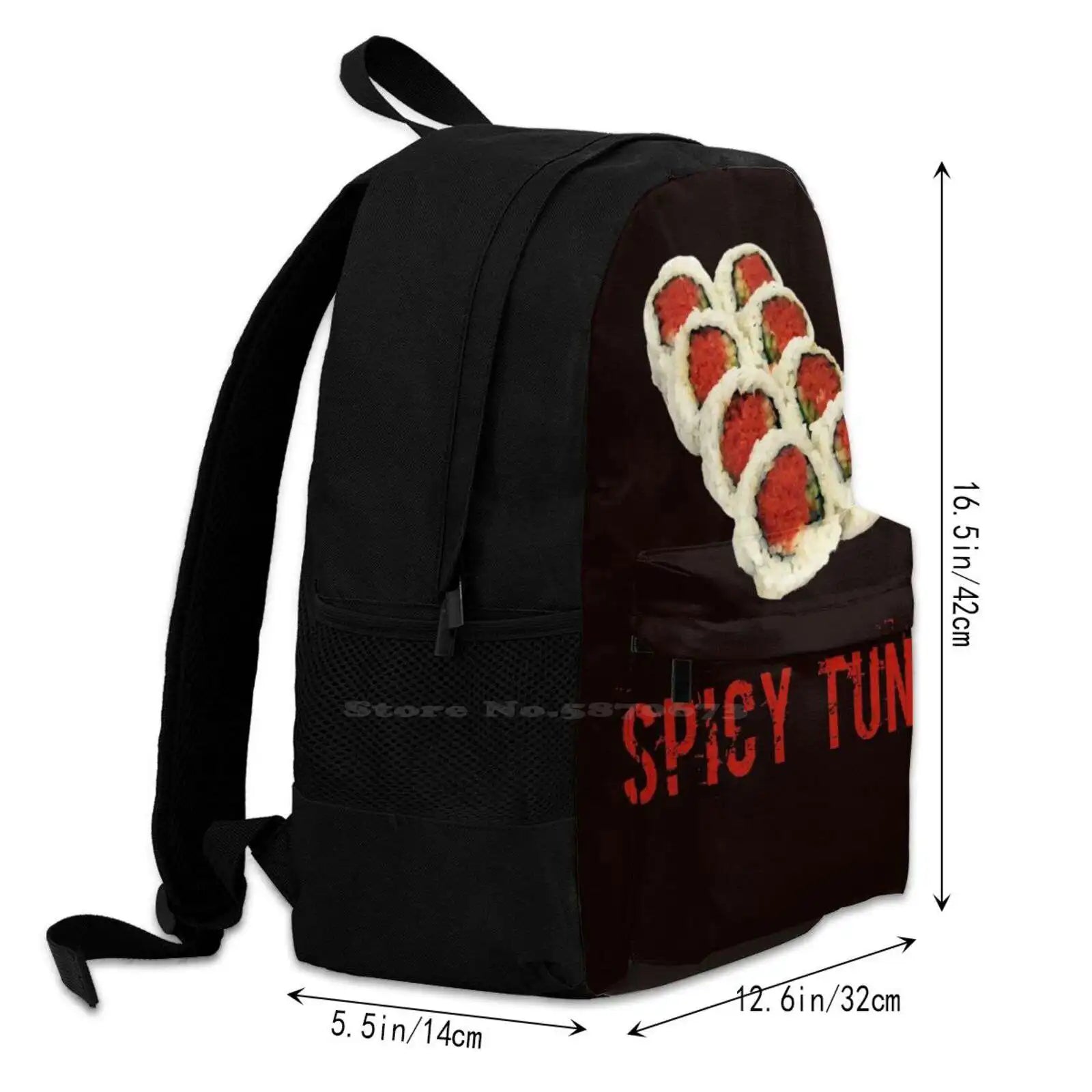 Spicy Tuna Travel Laptop Bagpack Bags
