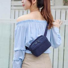Splash Proof Sling Bag For Sports Cross Body Shoulder Fanny Pack