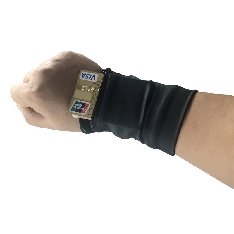 Sport Armband Running Bag Gym Cycling Wristband Badminton Tennis Sweatband
