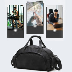 Unisex Sport Bag with Shoe Compartment for Gym and Yoga