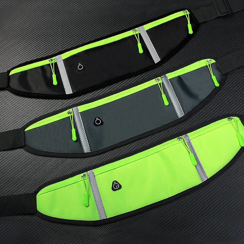 Waterproof Running Waist Bag for Women Men, Comfortable Gym Fanny Bag