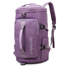 Women's Sports Travel Backpack Multi-pockets Handbag Tote Weekend Bag