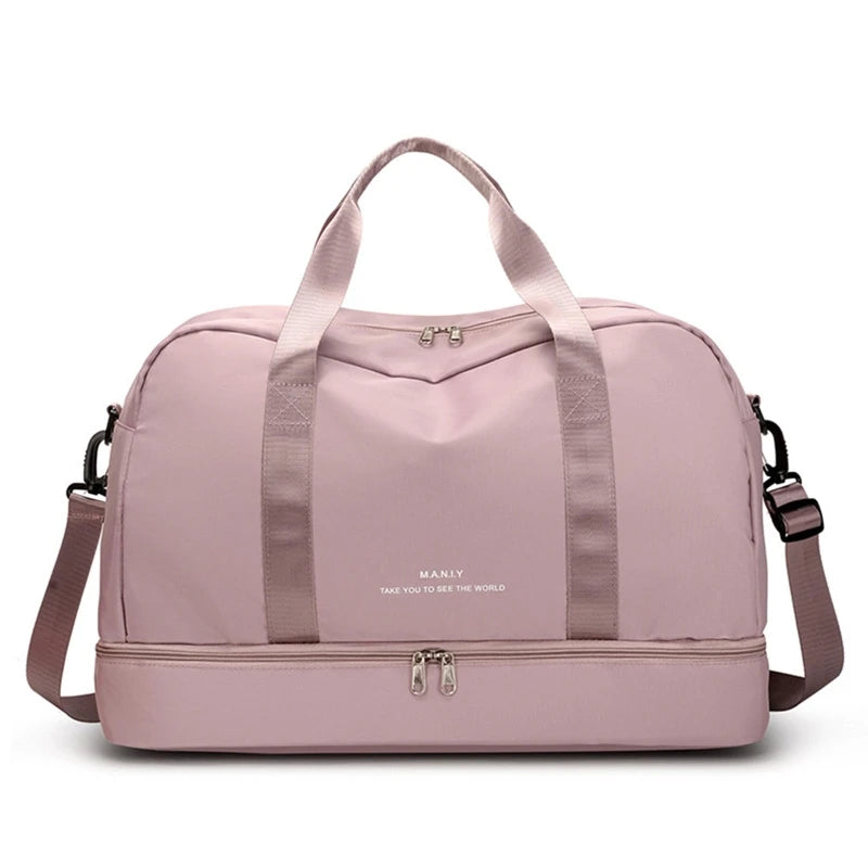 Sports Gym Bag for Women and Men Travel Weekender Workout Duffel Bags
