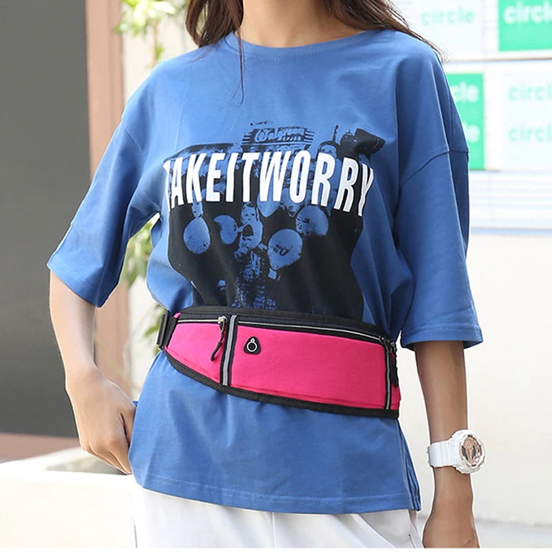 Waterproof Sports Running Waist Bag Fanny Pack Outdoor Cycling