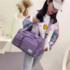 Heart Single Shoulder Oblique Handbag for Sports Travel Fitness