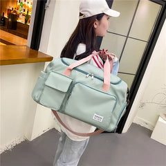 Sports Travel Fitness Bag Heart Shoulder Handbag