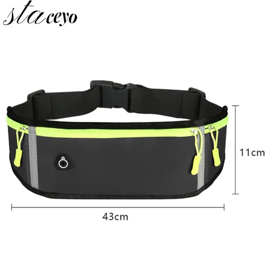 Waterproof Sports Waist Pack Running Belt Fanny Pack Wallet Pouch