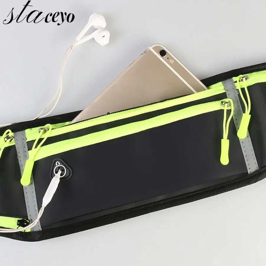 Waterproof Sports Waist Pack Running Belt Fanny Pack Wallet Pouch