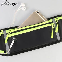 Waterproof Sports Waist Pack Running Belt Fanny Pack Wallet Pouch